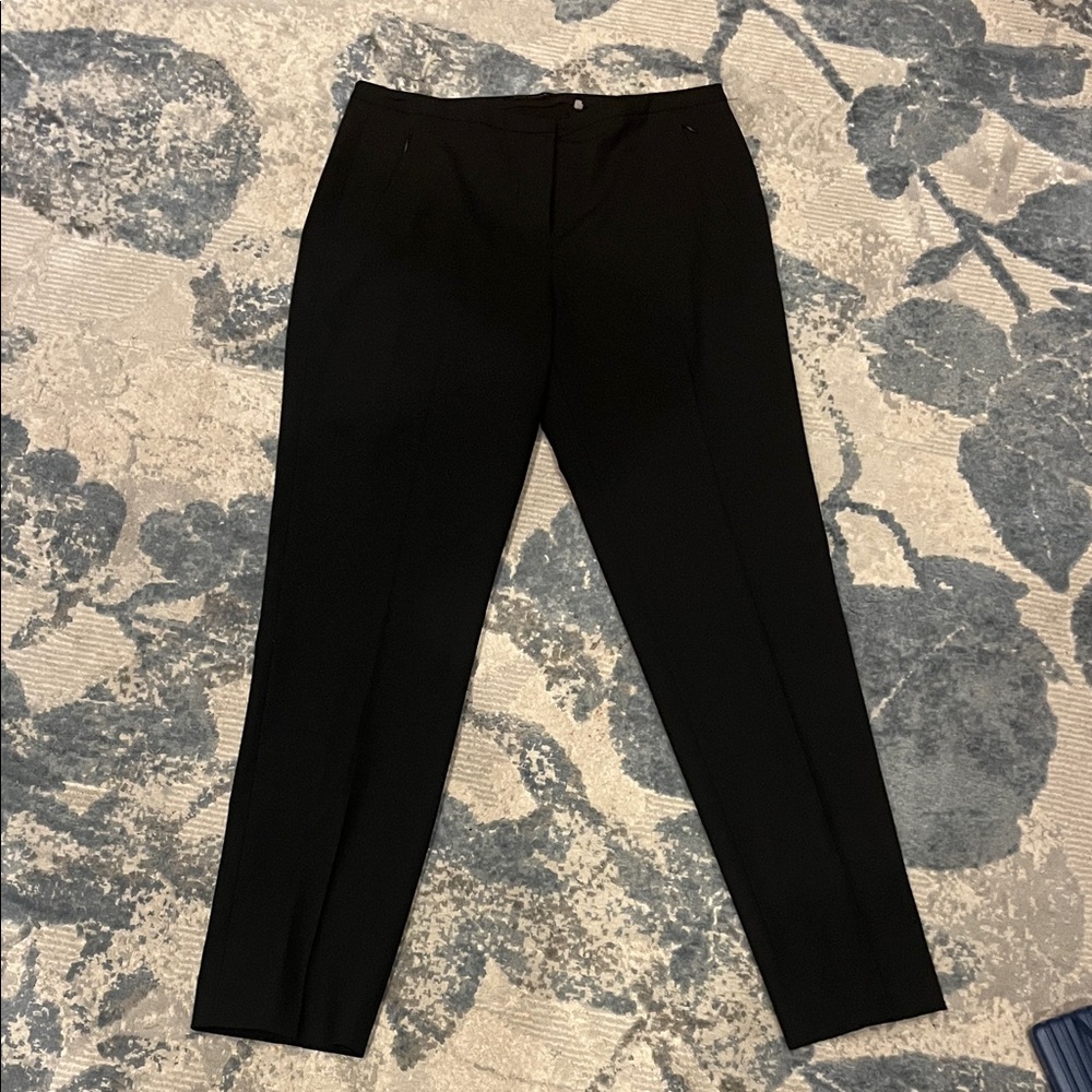 Elie Tahari Women's Black Trousers